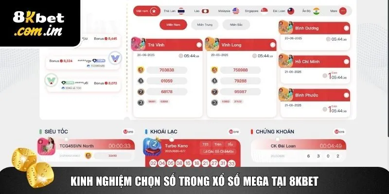 Xổ Số Mega 8Kbet – Bí Quyết Chọn Cặp Số 4 Bí kíp thắng lớn trong xổ số Mega 8Kbet